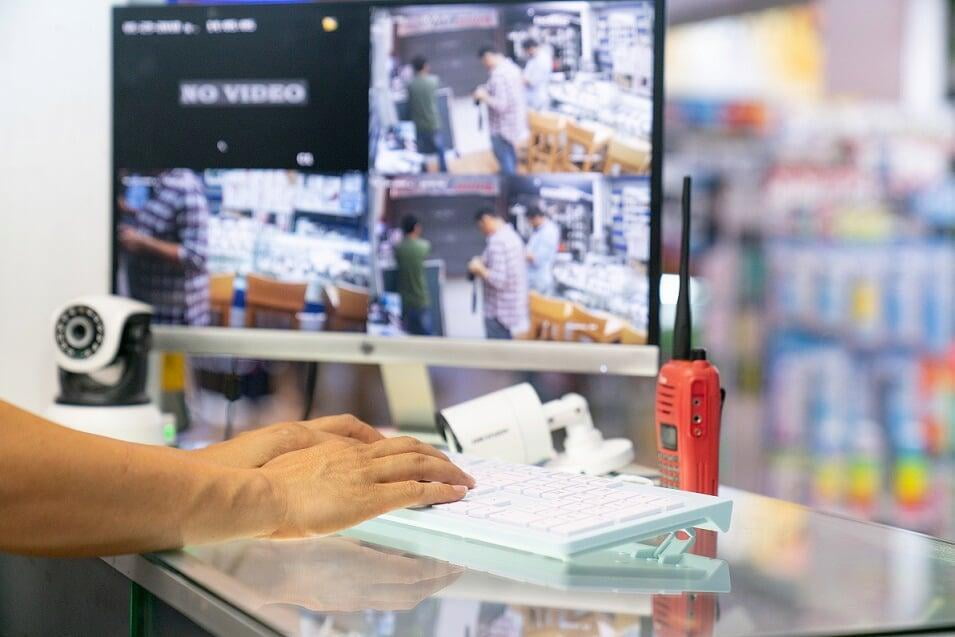 ecran de visdéosurveillance