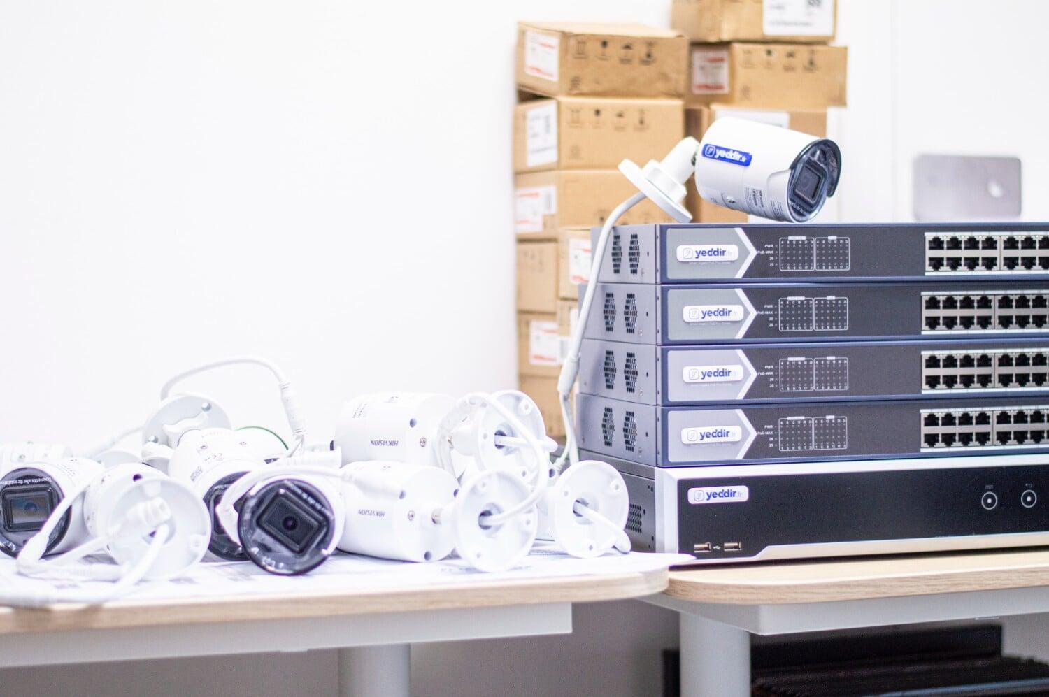 caméra IP boosté à l' IA